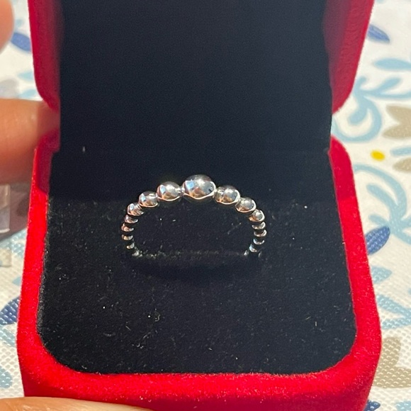 Pandora Solid sterling silver 925 bead ring - Picture 7 of 7